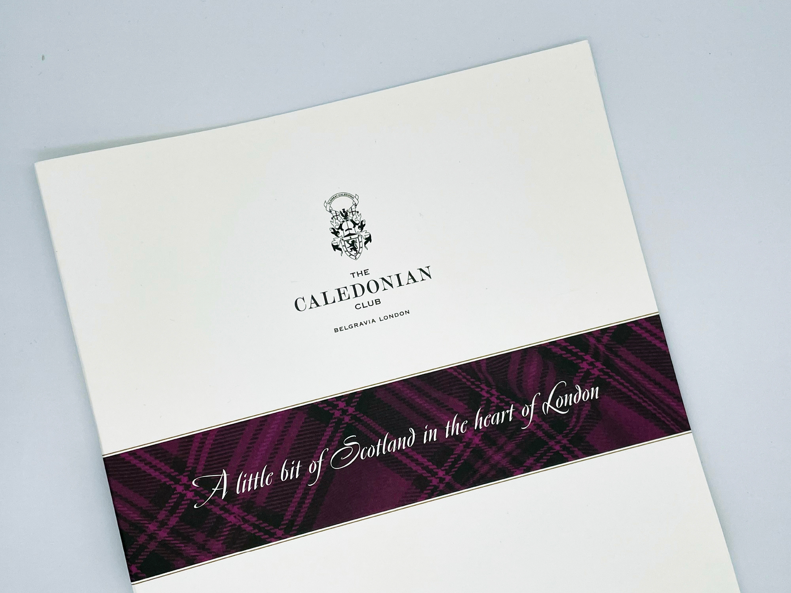 Caledonian Club Folder