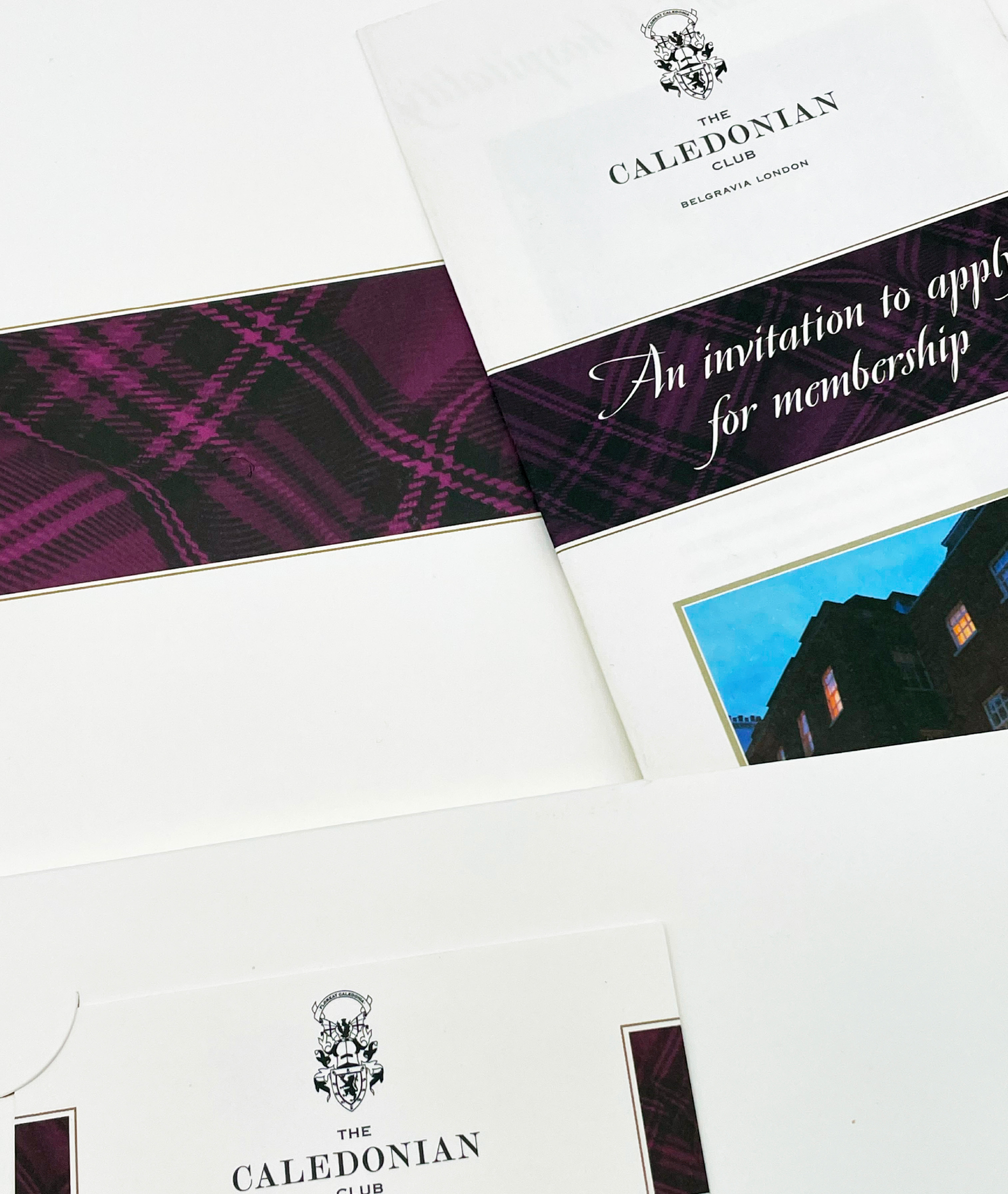 Caledonian Club Folder