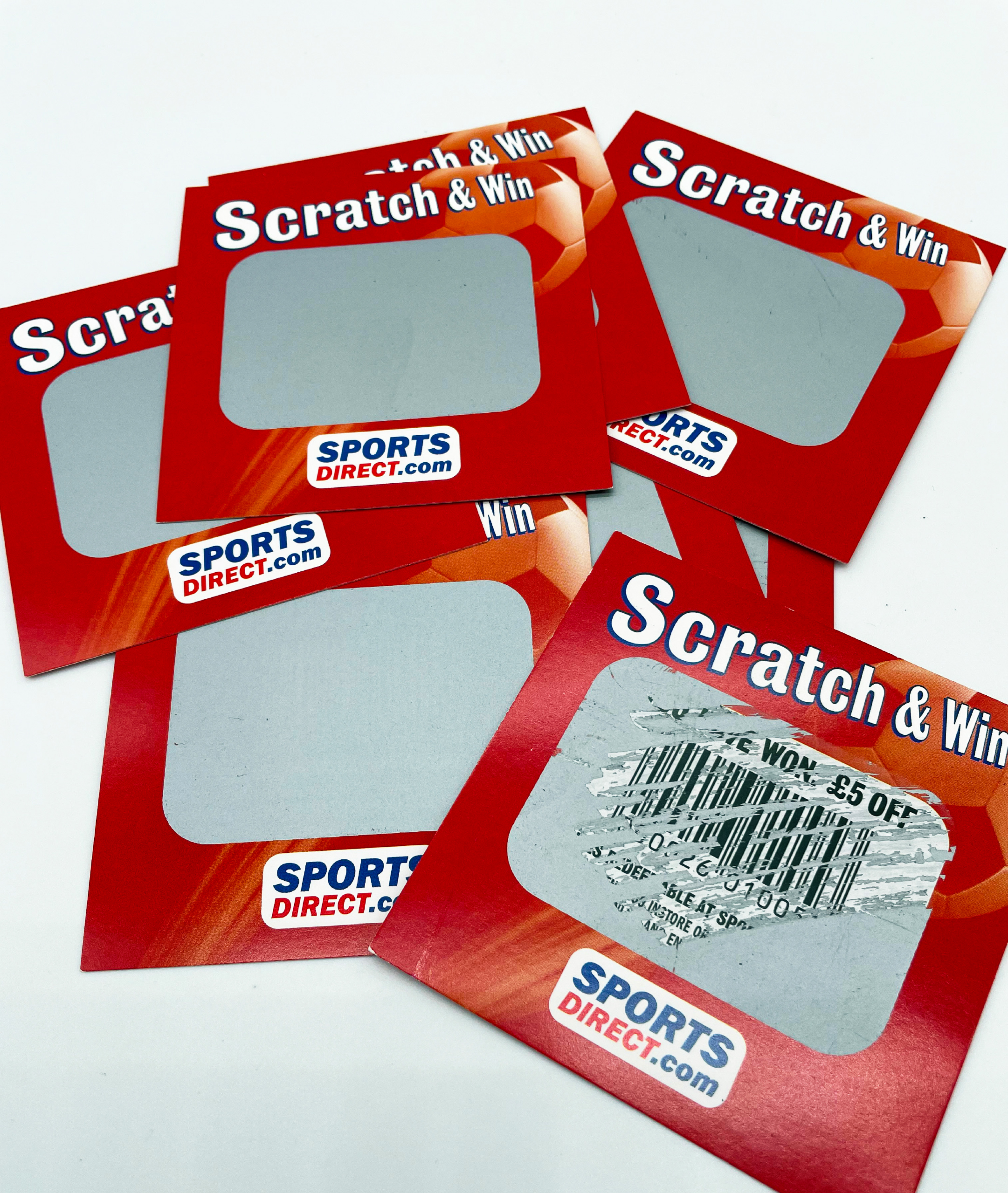 Sports Direct Scratch Card